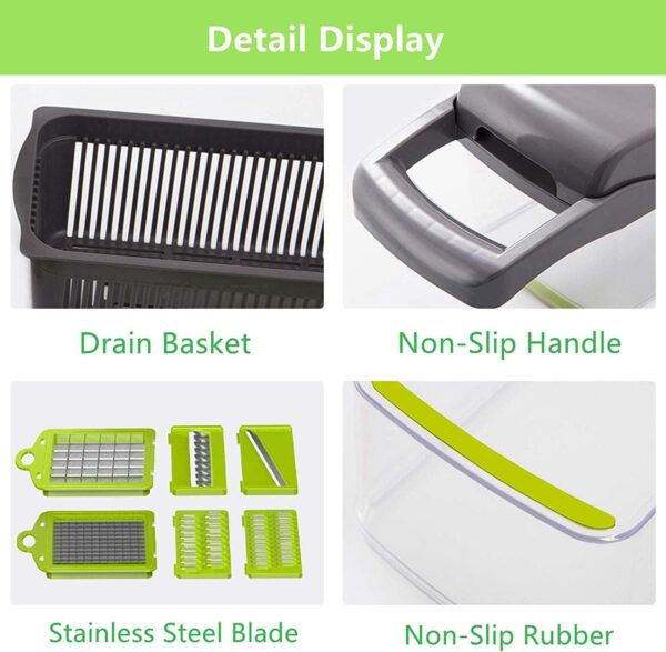 14 in 1 Vegetable Cutter & Slicer